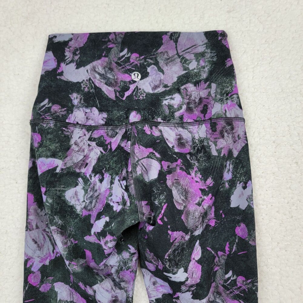 Lululemon Wunder Under High-Rise Crop 23" Scallop Luxtreme Floral Shift Multi 2 - Picture 3 of 9